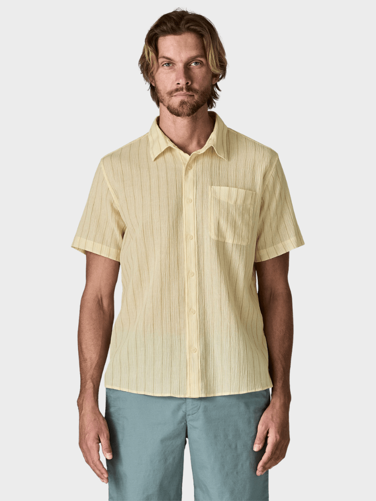 M's A/C Skjorte - Herre - Lianas: Still Blue - Gumpel & Co