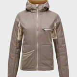 Freelight Reversible Midlayer med Hætte - Dame - Sand Fog / Avid Beige