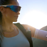 Vanguard AI Solbriller - White/ Prizm Sapphire