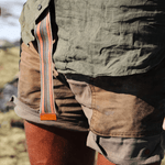 7 Inch Field Shorts - Herre - Cowboy / Tan - Gumpel & Co