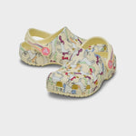 CROCS Classic Unicorn Graphic Clog Toddler Crocs - Børn - Yellow Light