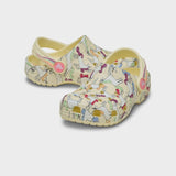 CROCS Classic Unicorn Graphic Clog Toddler Crocs - Børn - Yellow Light