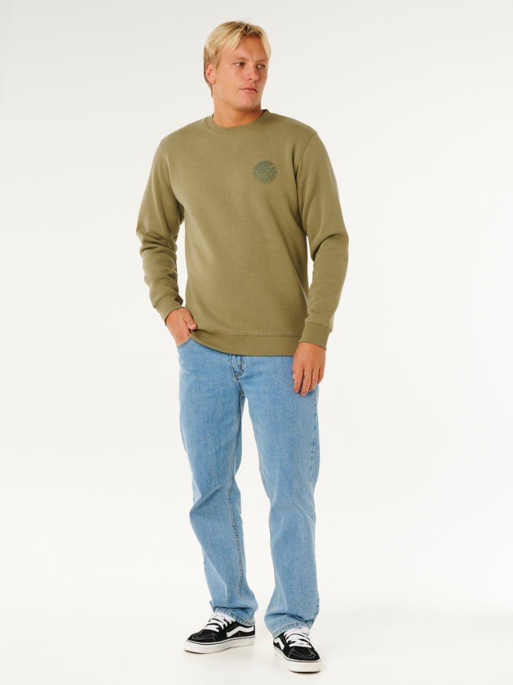 Rip Curl Wetsuit Icon Sweatshirts - Herre - Surplus Green