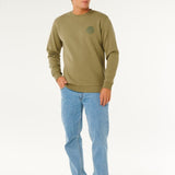 Rip Curl Wetsuit Icon Sweatshirts - Herre - Surplus Green
