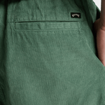 Larry Fløjlsshorts - Herre - Sea Green - Gumpel & Co