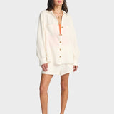 Billabong Swell Blouse Bluse Skjorte - Dame - Salt Crystal