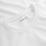 Badge T shirt - Herre - Bright White - Gumpel & Co