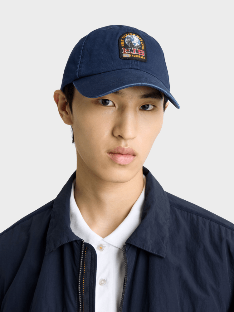 Patch Kasket - Unsex - Cadet Blue - Gumpel & Co