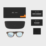 HSTN AI Solbrille - Brown Smoke / Prizm Deep Water Polerized - Gumpel & Co