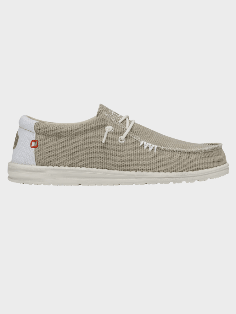 Hey Dude Wally Braided - Herre - Off White