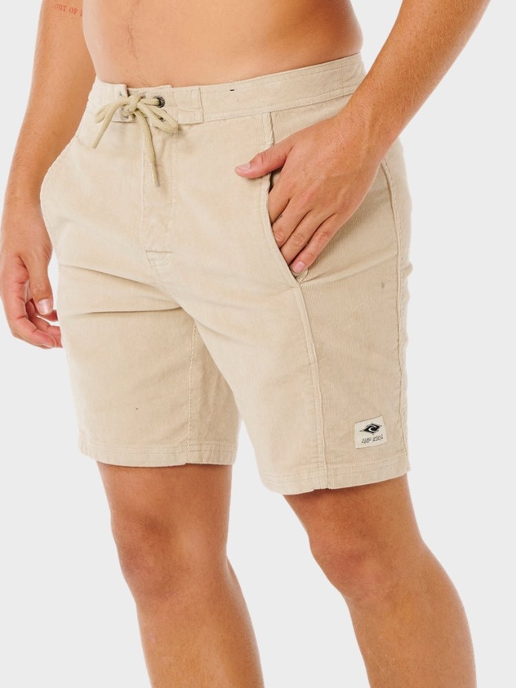Classic Surf Cord Shorts - Herre - Bone - Gumpel & Co