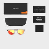 HSTN AI Solbrille - Warm Grey / Prizm Ruby