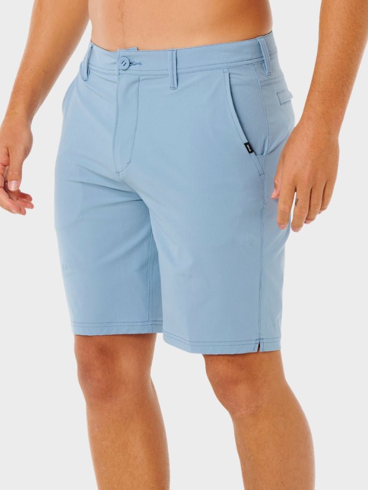 Boardwalk Phase Nineteen Hybridshorts - Herre - Faded Denim - Gumpel & Co