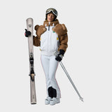 JCC Teddy Hoodie Jacket Skijakke - Dame - White