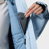 Rochrun Insulated Jkt Skijakke - Dame - Blue Aura/Windward Blue
