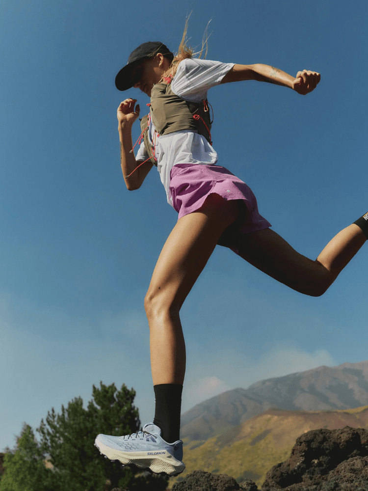 ULTRA GLIDE 4 Sko - Dame - Lilla / Hvid - Gumpel & Co