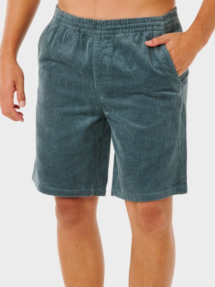 Premium Surf Cord Shorts - Herre - Pine Night - Gumpel & Co