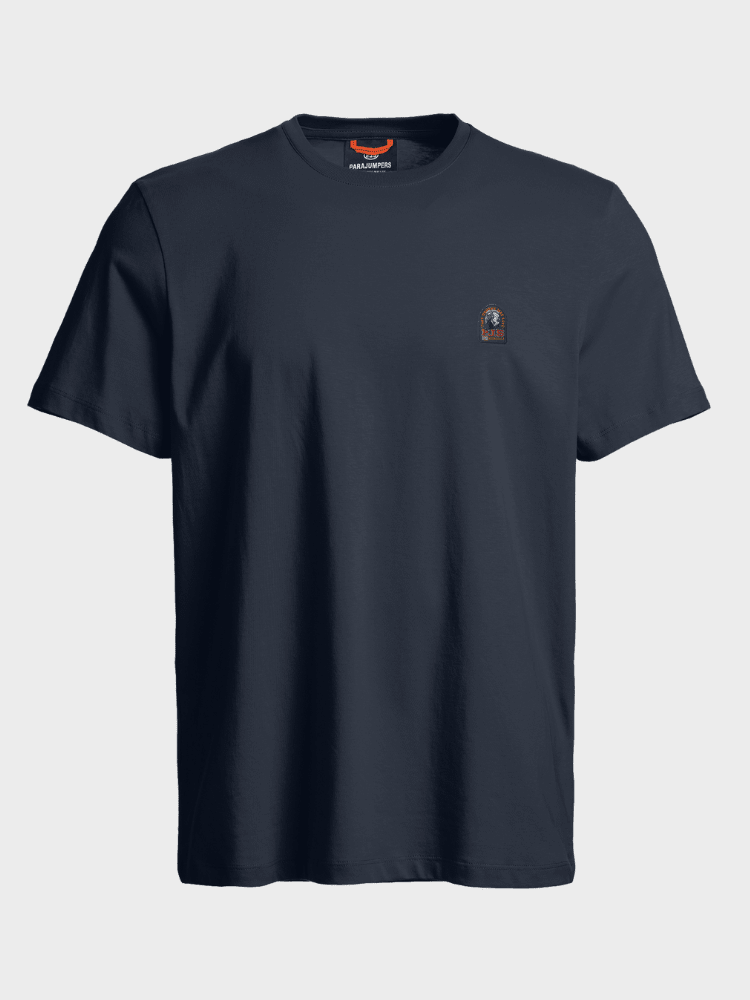 Patch T-Shirt - Herre - Blue Navy - Gumpel & Co
