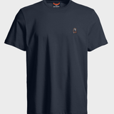 Patch T-Shirt - Herre - Blue Navy - Gumpel & Co