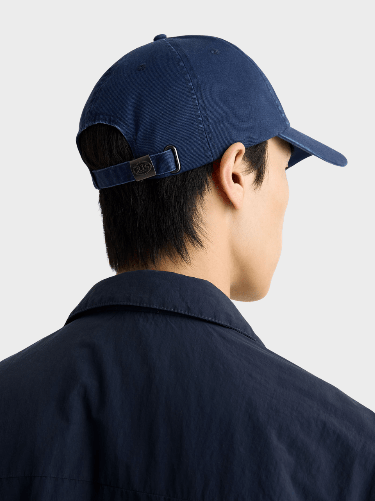 Patch Kasket - Unsex - Cadet Blue - Gumpel & Co