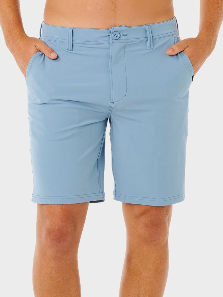 Boardwalk Phase Nineteen Hybridshorts - Herre - Faded Denim - Gumpel & Co