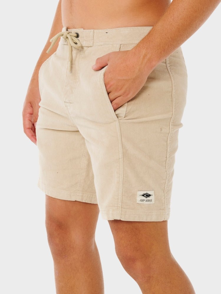 Classic Surf Cord Shorts - Herre - Bone - Gumpel & Co
