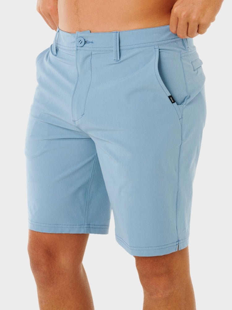 Boardwalk Phase Nineteen Hybridshorts - Herre - Faded Denim - Gumpel & Co