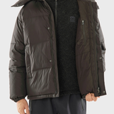 Dyngja Down Jacket - Herre - Licorice