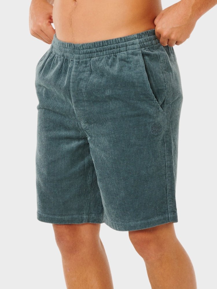 Premium Surf Cord Shorts - Herre - Pine Night - Gumpel & Co