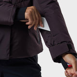 Snowblaze Down Ski Jacket Skijakke - Dame - Huckleberry
