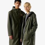 Hunter Andrea PU Rain Coat - Unisex - Kambaba (mørk olivengrøn)