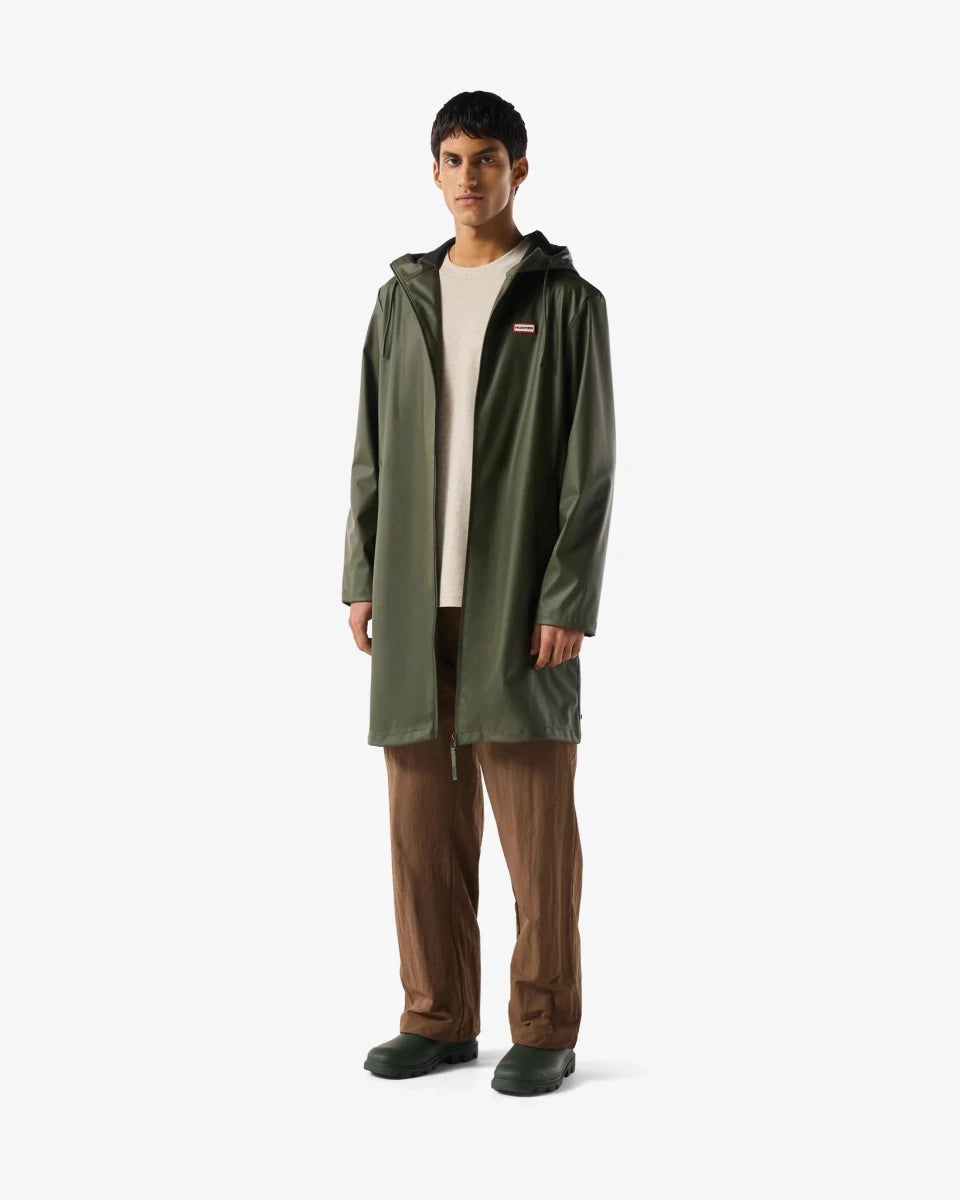Hunter Andrea PU Rain Coat - Unisex - Kambaba (mørk olivengrøn)