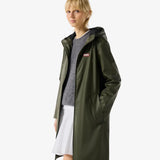 Hunter Andrea PU Rain Coat - Unisex - Kambaba (mørk olivengrøn)