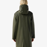 Hunter Andrea PU Rain Coat - Unisex - Kambaba (mørk olivengrøn)