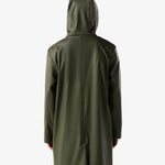 Hunter Andrea PU Rain Coat - Unisex - Kambaba (mørk olivengrøn)
