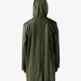 Hunter Andrea PU Rain Coat - Unisex - Kambaba (mørk olivengrøn)