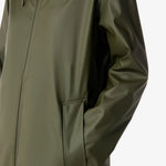Hunter Andrea PU Rain Coat - Unisex - Kambaba (mørk olivengrøn)