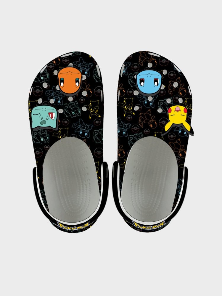 CROCS Pokemon Print Classic Clog Kids Crocs - Børn - Multi