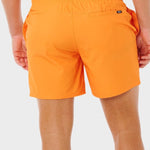 Offset Daily Badeshorts - Herre - Bright Orange - Gumpel & Co