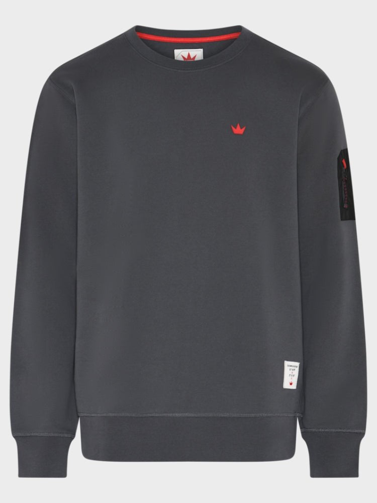 Elvstrøm Sailwear Zeebrügge58 Sweatshirt - Herre - Dark Grey