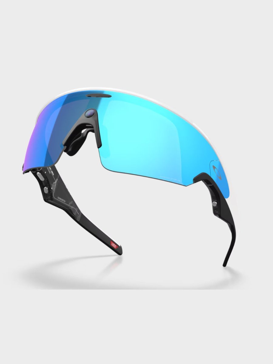 Vanguard AI Solbriller - White/ Prizm Sapphire - Gumpel & Co