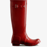 Hunter Original Tall Gloss Boot - Dame - Military Red