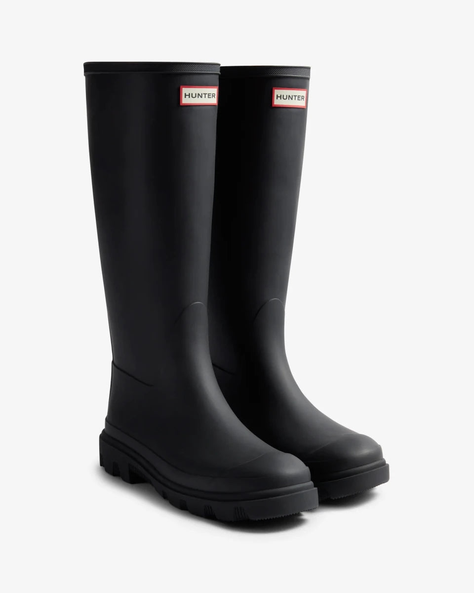 Hunter Downpour Tall Boot - Dame - Sort