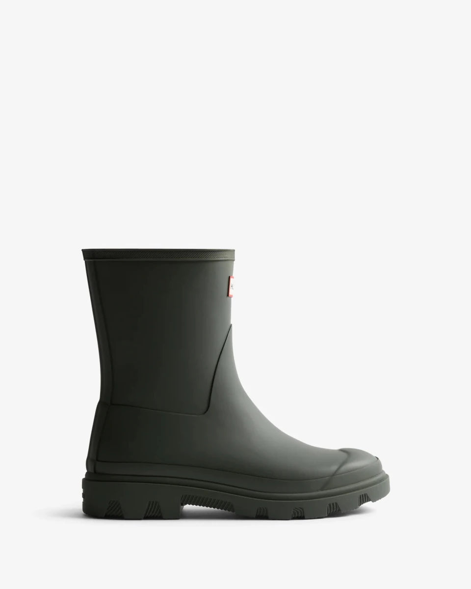 Hunter Downpour Short Boot - Unisex - Dark Olive