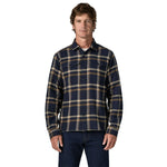 Fjord Flannel Shirt - Herre - Crossing: New Navy