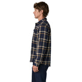 Fjord Flannel Shirt - Herre - Crossing: New Navy
