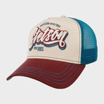 Trucker Cap One For All - Unisex - Bordeaux/White/Blue - Gumpel & Co