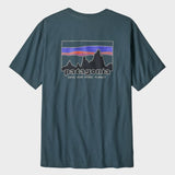 '73 Skyline T shirt - Herre - Summit Blue