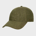Baseball Cap Linen - Unisex - Forest Green - Gumpel & Co