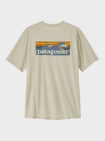 Capilene Cool Daily Tech T-shirt - Herre - Boardshort Logo / Dyno White